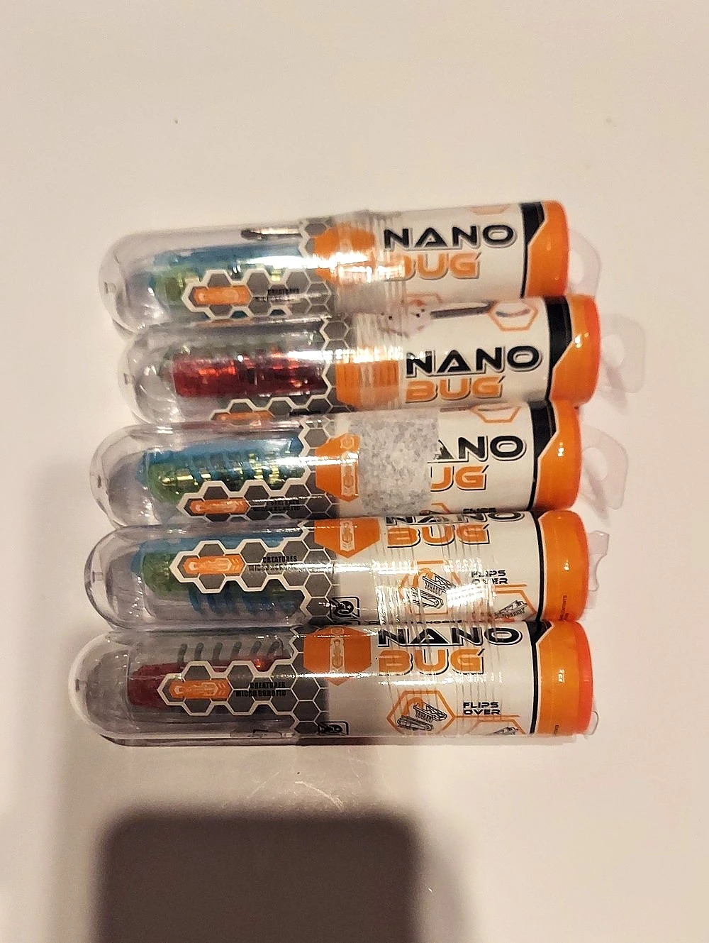 Nano Bug Cylinder Pack Set of 5